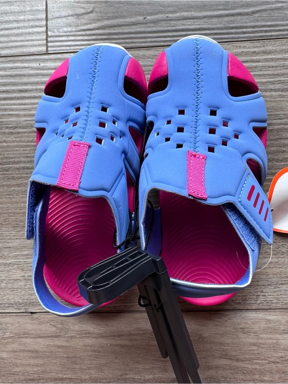 Kids Water-Ready Sandals in Purple and Pink - Comfortable Grip